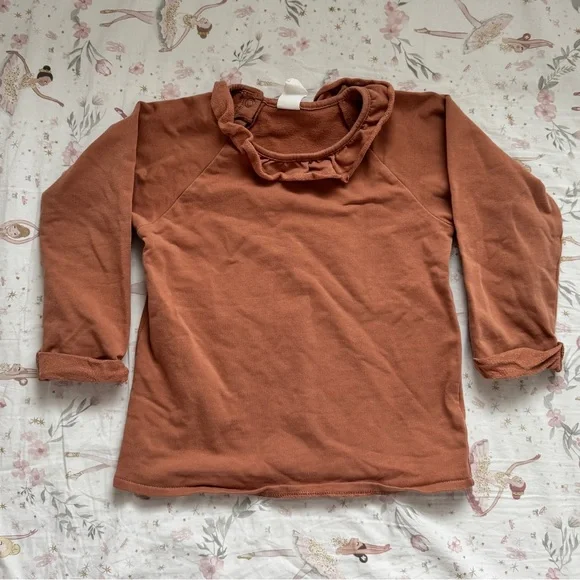 Zara & H&M Baby Girl Sweater Bundle of 3 18-24M Rainbow Star Cozy Sweatshirts - Picture 11 of 14